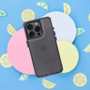 MATRIX CLEAR viedtālruņa apvalks IPHONE 12 melna