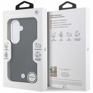 BMW Sign Metal Logo MagSafe maciņš Samsung Galaxy S26+ - melns