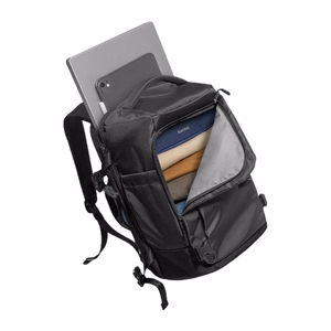 TOMTOC Navigator-T66 Liteway ceļojumu mugursoma 28L/15.6" (melna)