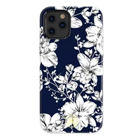 Kingxbar Blossom apvalks dekorēts ar oriģināliem Swarovski kristāliem iPhone 12 mini daudzkrāsains (Lilija)
