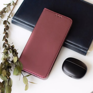 Smart Magnetic maciņš Xiaomi 17T, bordo