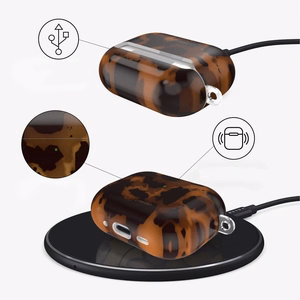 Tech-Protect Lamano apvalks AirPods Pro 1 / 2 - melns un brūns