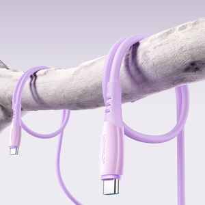 Joyroom S-A59 Vibrant Series 60W USB-C - USB-C Kabelis 1.2m - violets