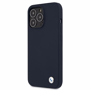 Чехол BMW BMHCP13LSILNA для iPhone 13 Pro / 13 6,1" тёмно-синий Silicone Signature