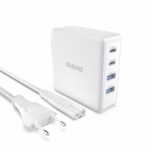 Lādētājs Dudao A100EU Balts 100W (2xPD / 2xQC3.0)