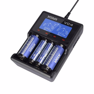 XTAR VC4 – USB akumulatoru lādētājs, 4 kanāli