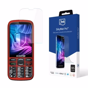 3mk Silky Matt Pro – tālruņa ekrāna aizsargs modelim Aligator A830 Senior