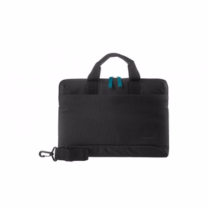 Tucano Smilza Super Slim klēpjdatora soma MacBook Pro 14", MacBook Air 15", 13" MacBook Pro / Air un 13–14" datoriem, melna