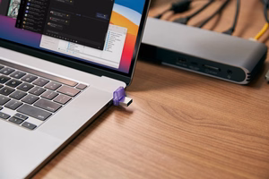 Kingston Technology DataTraveler microDuo 3C USB zibatmiņa 64 GB USB Type-A / USB Type-C 3.2 Gen 1 (3.1 Gen 1) violets, nerūsējošs tērauds