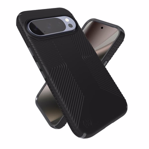 Speck Presidio2 Grip Magnet vāciņš ierīcei Google Pixel 10 / 10 Pro, “Black / Slate Gray” krāsā