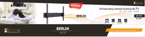 Libox LB-120 кронштейн/стойка ТВ 2.16 m (85") черный