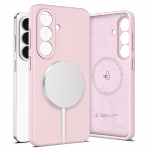 Tech-Protect Silikona MagSafe Maciņš for Samsung Galaxy S26 - rozā