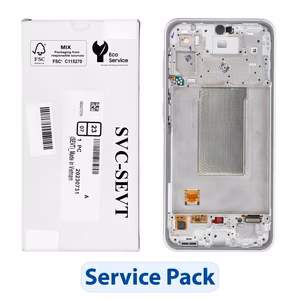 ServicePack LCD displejs SAMSUNG A36 5G A366B violets GH82-36841D