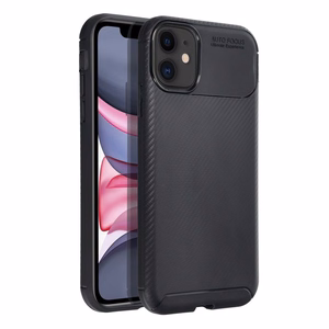 Viedtālruņa apvalks CARBON PREMIUM IPHONE 11 melns