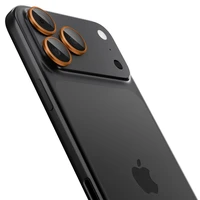 Spigen Optik Pro kameras stikls iPhone 16 Pro / Max / 17 Pro / Max oranžs