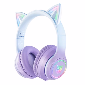 ONIKUMA B90 spēļu austiņas (zilas/violetas)
