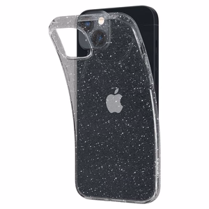 Spigen Liquid Crystal vāciņš iPhone 14 Plus – caurspīdīgs ar spīdumiem