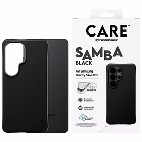 CARE by PanzerGlass Samba Black Qi Case for Samsung Galaxy S26 Ultra - Black