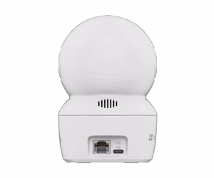 EZVIZ H7c Dual – iekštelpu grozāma Wi-Fi kamera ar diviem 4 MP objektīviem, balta (CS-H7c)