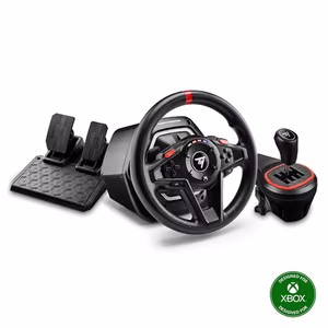 Комплект руля, педалей и переключателя передач Thrustmaster T128 Shifter Pack для Xbox и PC
