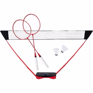 Donnay pārnēsājams 5 daļu badmintona komplekts koferī