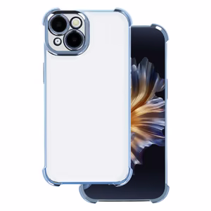 Anti Shock Chrome viedtālruņa apvalks Samsung Galaxy A35 5G zils