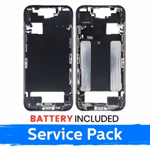 Apple iPhone Air vidējā rāmja korpuss + baterija / Gaiši zeltains / (Servisa iepakojums)