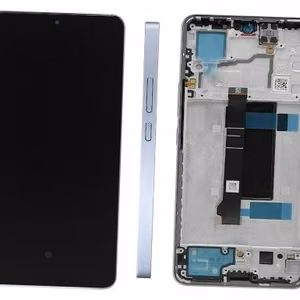 LCD экран Xiaomi Redmi Note 13 Pro 5G с тачскрином с рамкой Aurora Purple (для Poco X6 5G) Оригинал (сервисная упаковка)