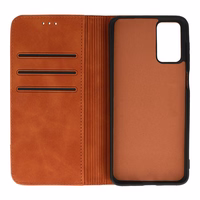 Wonder Prime viedtālruņa apvalks Motorola Moto G42 brūns