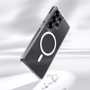 Rock Crystal Transparent Series magnētiskais maciņš priekš Samsung Galaxy S26 Plus caurspīdīgs