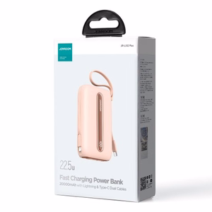 Portatīvais lādētājs Joyroom „JR-L012 Plus Colorful“ Pink 20000mAh (22.5W)