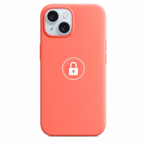 Telefona maciņš "Silicone Case v2" iPhone 15 Plus / Guava / iepakojumā