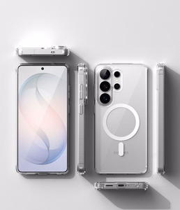 Ringke Fusion Magnetic MagSafe Maciņš for Samsung Galaxy S26 Ultra - Clear