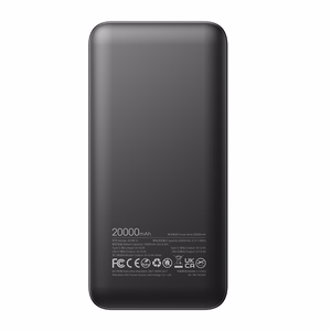 Portatīvais lādētājs Joyroom JR-PBF14 2.4A LED 20000mAh (melns)