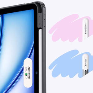 ESR Atveramais hibrīda apvalks iPad 10.9" 2020-2022 (4/5 gen.) / 11" 2024-2025 (6/7 gen.) - melns