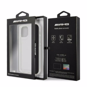 AMG Electroplate Vertical case for iPhone 12 / iPhone 12 Pro - transparent