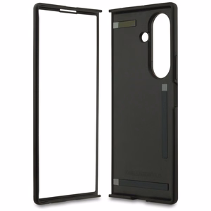 KARL LAGERFELD viedtālruņa apvalks SAMSUNG Z Fold7 KLHCZFD7SAPKCNPK (Saffiano KC PIN) melns