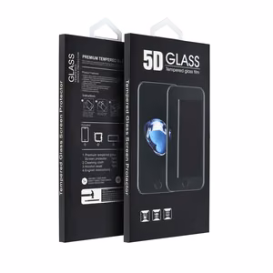 5D pilnas līmes aizsargstikls – Samsung Galaxy A12 / M12 / F12 melns