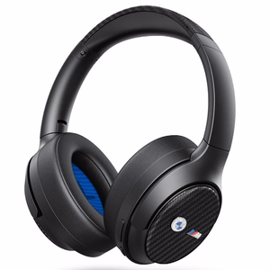 Полноразмерные наушники BMW Bluetooth ANC Metal Logos - чёрные