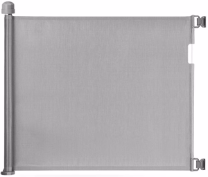 Momcozy M21SSAM08 – izvelkami bērnu drošības vārti, 140 cm, pelēki