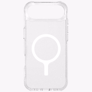 Uniq LifePro Xtreme Magnētiskais uzlādes viedtālruņa apvalks iPhone 17 Air - Caurspīdīgs ar spīdumiem