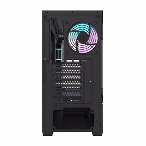 Darkflash DS900 AIR datora korpuss (melns) ar 6 ARGB ventilatoriem