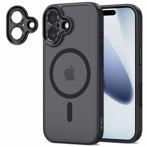 Tech-Protect MagCam MagSafe viedtālruņa apvalks iPhone 17 - matēts melns