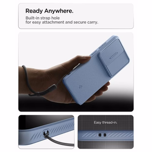 Spigen Optik Armor maciņš priekš Samsung Galaxy S26 Ultra - zils