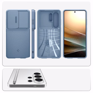 Spigen Optik Armor maciņš priekš Samsung Galaxy S26 Ultra - zils