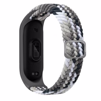 Beline siksniņa Mi Band 9/8 Nylon melns-balts