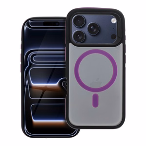 NEO viedtālruņa apvalks IPHONE 17 Pro, saderīgs ar MagSafe, violets