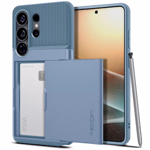 SPIGEN SLIM ARMOR CS GALAXY S26 ULTRA gaiši zils