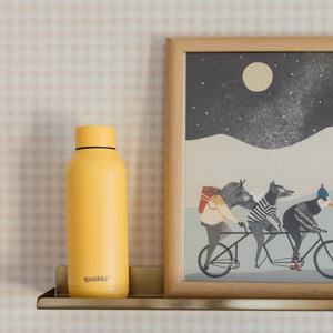 Quokka Solid nerūsējošā tērauda termopudele, 510 ml, Light Yellow