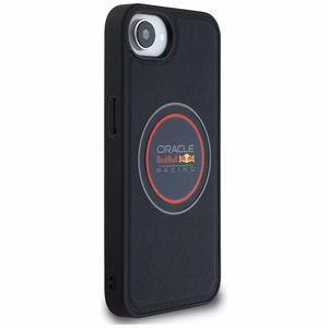 Viedtālruņa apvalks RED BULL ar tīklojuma logotipu un sarkano gredzenu Magnētiskais MagSafe Iphone 16e tumši zils